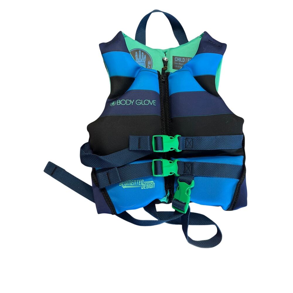 Body Glove Child PFD - U.S. Coast Guard-Approved (One Size 33-55 Pounds)